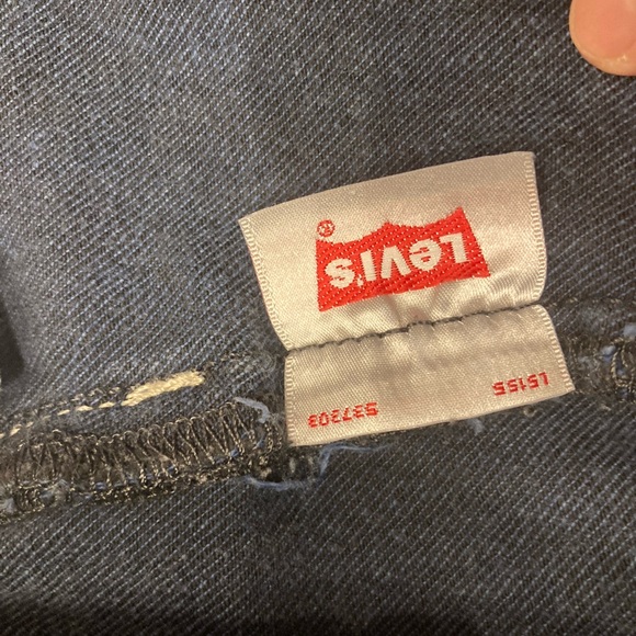 VGUC Men’s Levi’s 501 button fly jeans dark indigo 38 X 32 - Picture 7 of 8